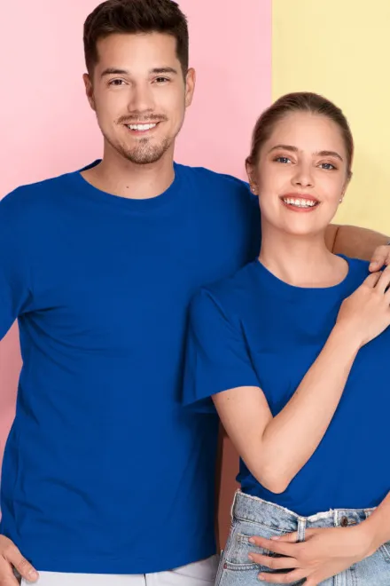 T-shirt léger à manches courtes, bleu royal