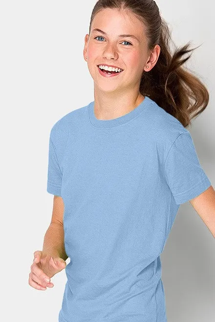 T-shirt léger pour enfants, bleu ciel