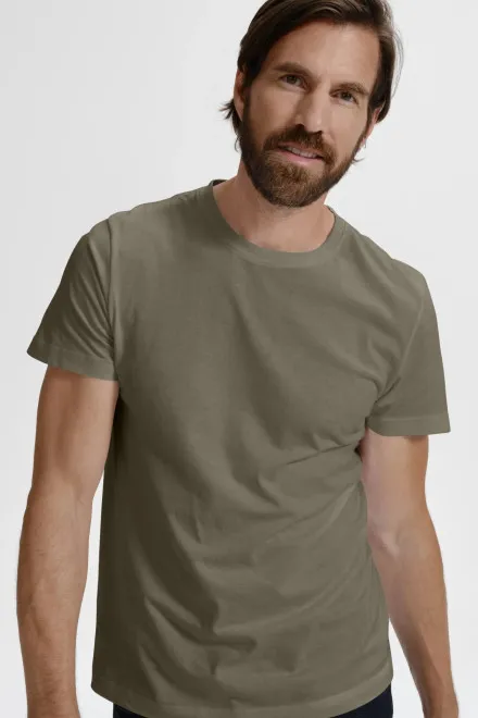 T-shirt simple homme, army