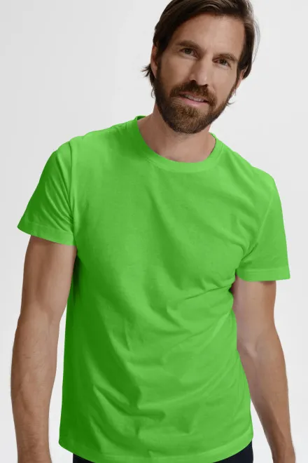 T-shirt simple homme, Pomme verte