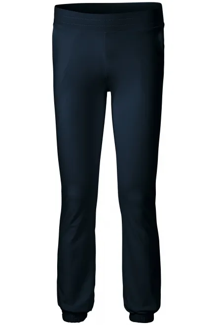 Pantalons de survêtement pour femmes avec poches - bleu foncé, M