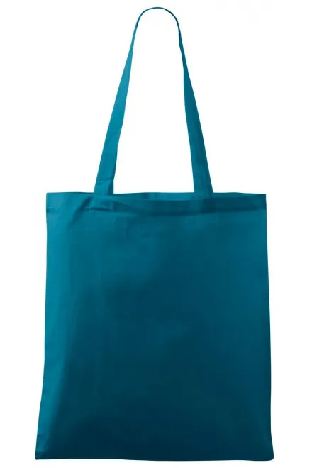 Petit sac à provisions - petrol blue, uni