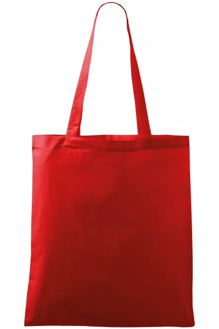 Petit sac à provisions - rouge, uni