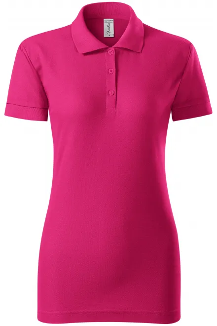 Polo ajusté pour femme - violet, S