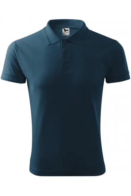 Polo ample homme - bleu foncé, S