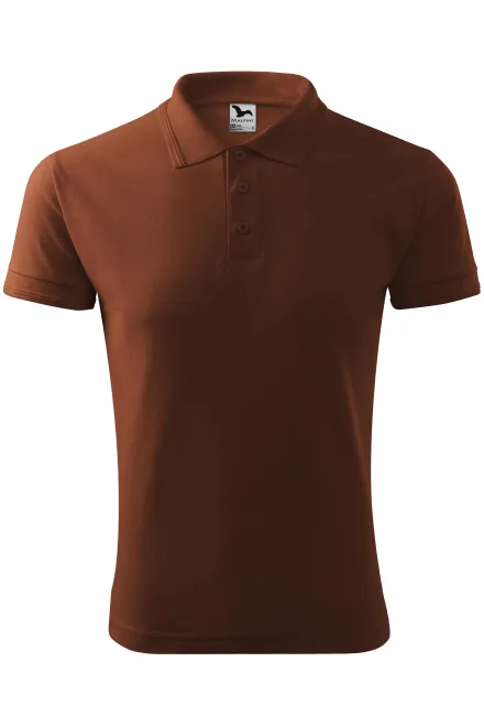 Polo ample homme - chocolat, S