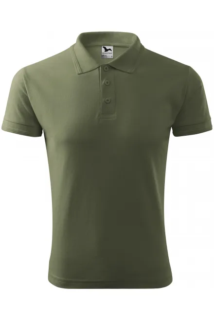 Polo ample homme - khaki, S