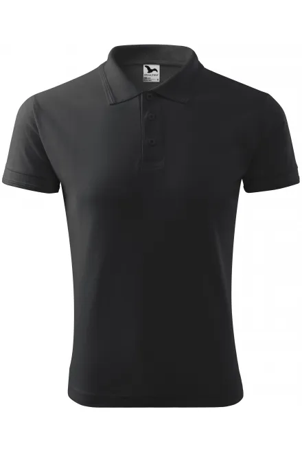 Polo ample homme - marbre anthracite, S