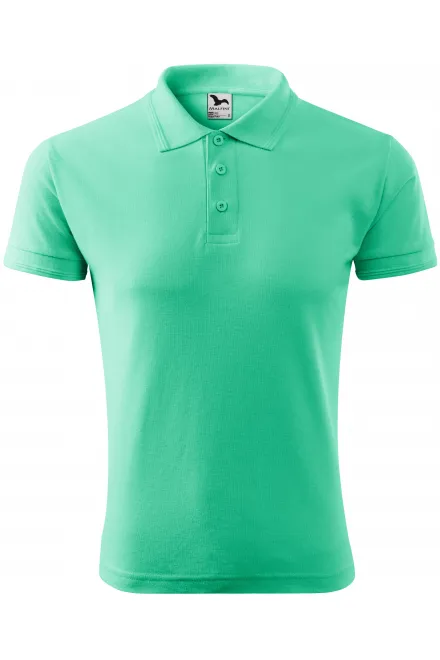 Polo ample homme - menthe, S