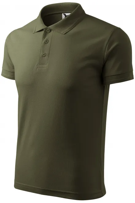 Polo ample homme, military