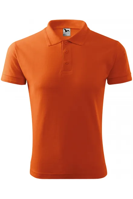 Polo ample homme - orange, S