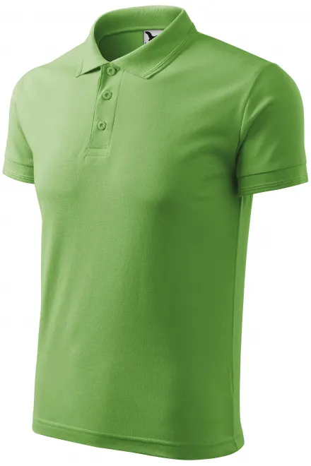 Polo ample homme, pois vert