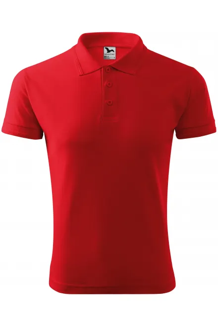 Polo ample homme - rouge, S