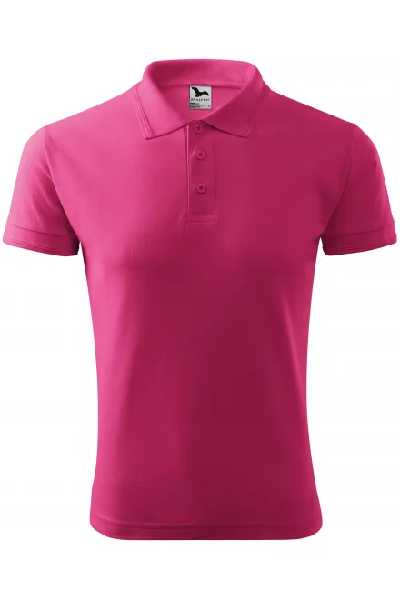 Polo ample homme - violet, S