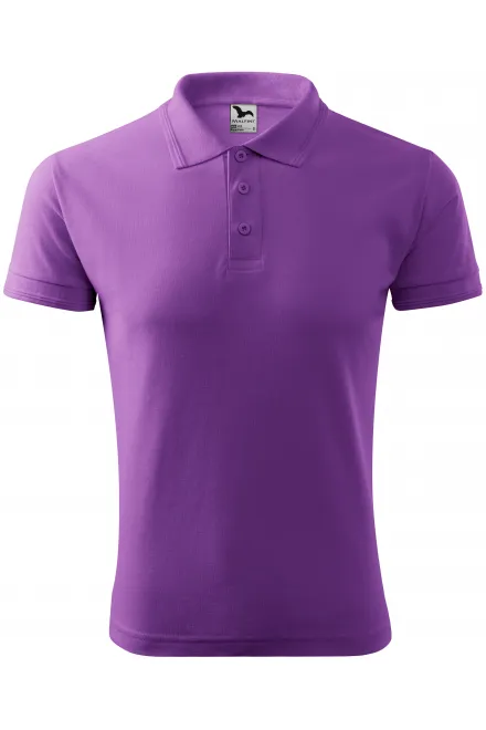 Polo ample homme - violet, S