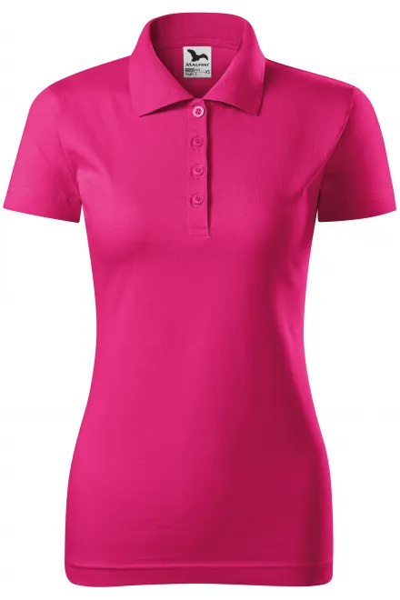 Polo coupe slim pour femme - violet, XS