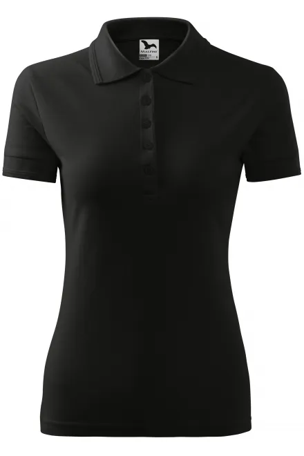 Polo élégant pour femme - noir, M
