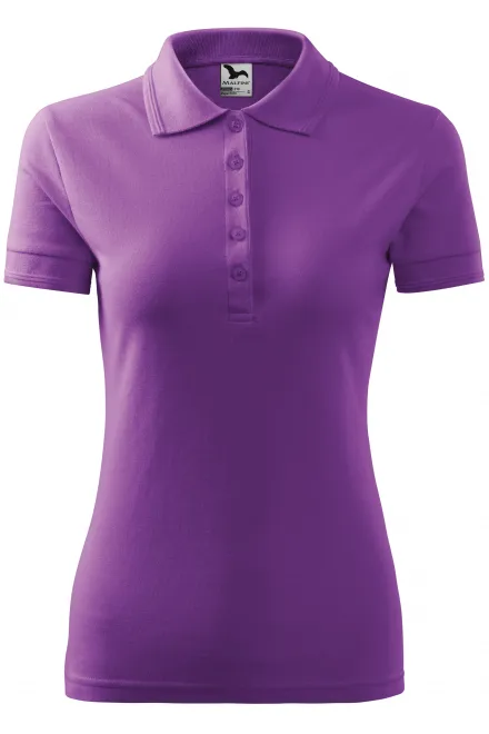 Polo élégant pour femme - violet, M