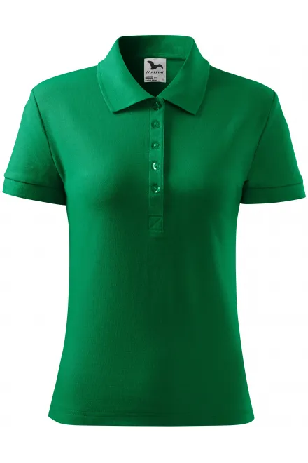 Polo femme - herbe verte, L