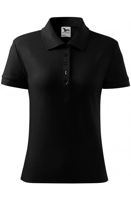 Polo femme - noir, L