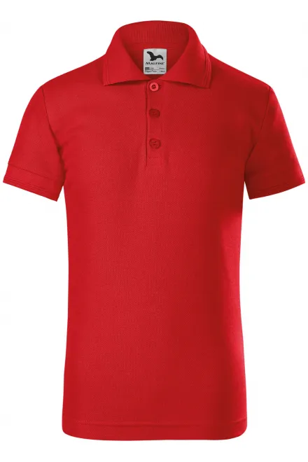 Polo pour enfants - rouge, 146 cm / 10 ans
