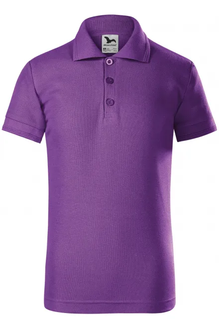 Polo pour enfants - violet, 146 cm / 10 ans