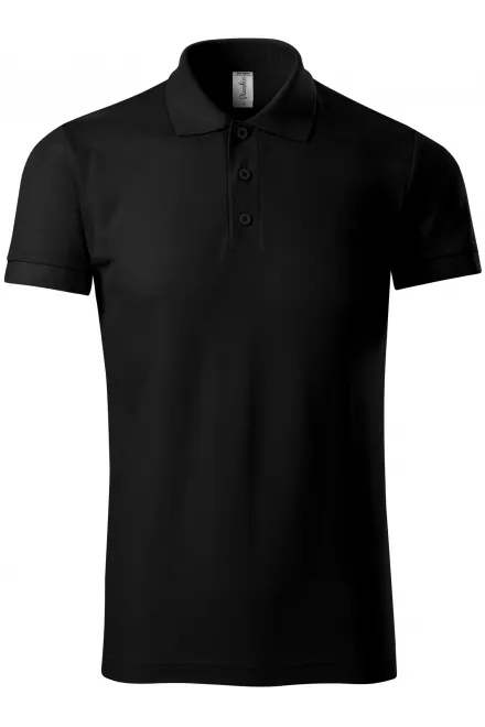 Polo pour homme confortable - noir, 3XL