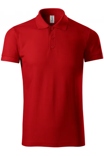 Polo pour homme confortable - rouge, 3XL