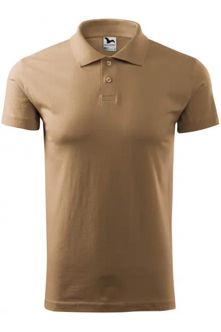 Polo simple homme - sablonneux, S