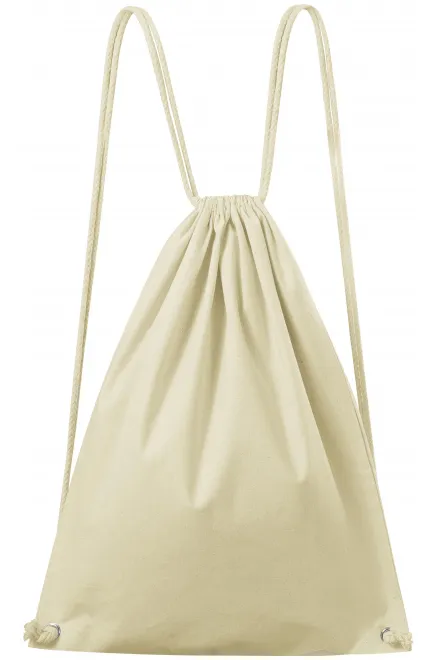 Sac à dos en coton léger - natural, uni