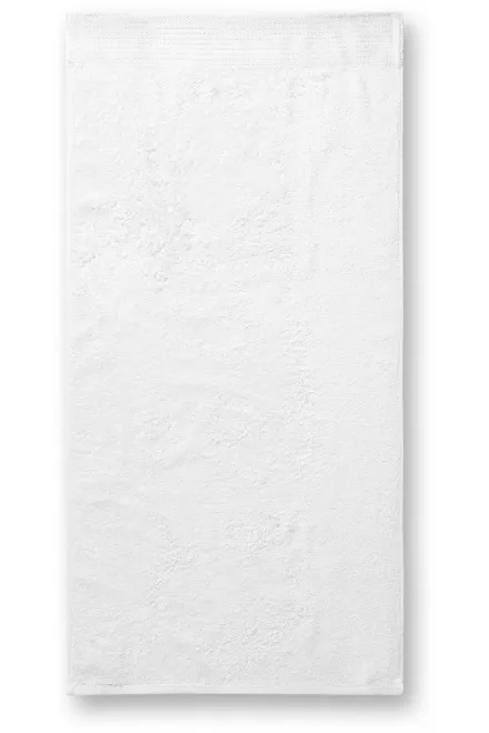 Serviette en bambou, 50x100cm - blanche, 50x100cm