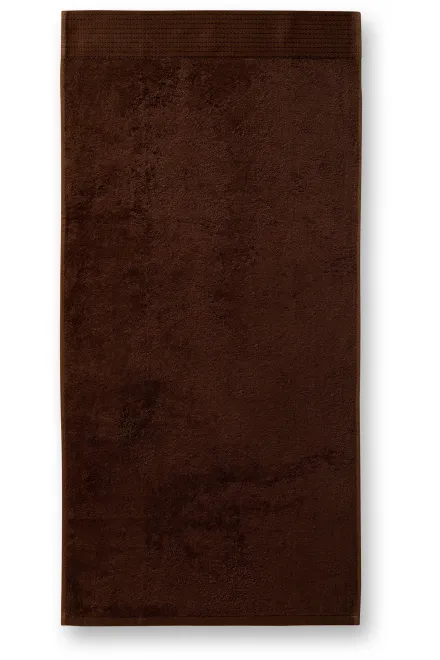 Serviette en bambou, 50x100cm - café, 50x100cm