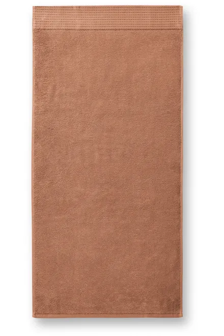 Serviette en bambou, 50x100cm, nougat