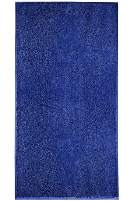 Serviette en coton, 50x100cm - bleu royal, 50x100cm