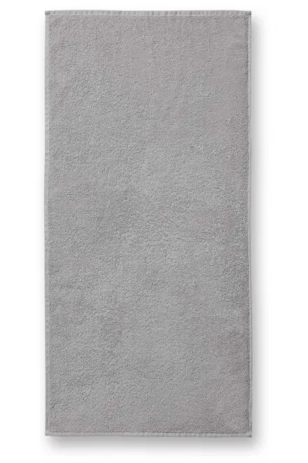 Serviette en coton, 50x100cm, gris clair