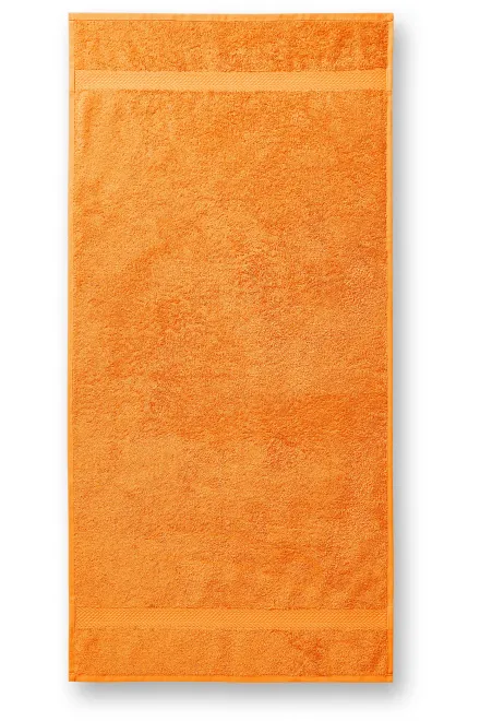 Serviette en coton épais, 50x100cm - mandarine, 50x100cm