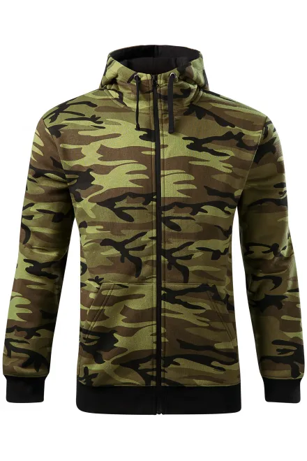 Sweat camouflage homme - camouflage vert, S