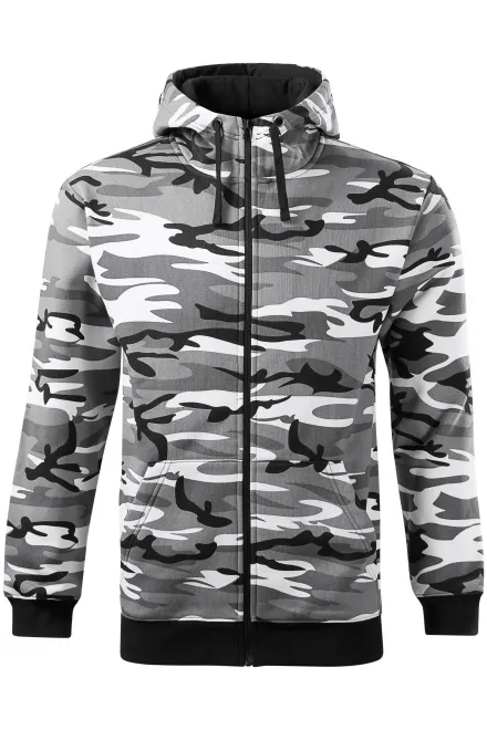 Sweat camouflage homme - gris camouflage, S