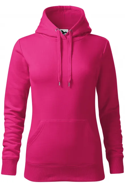Sweat femme à capuche sans zip - violet, L