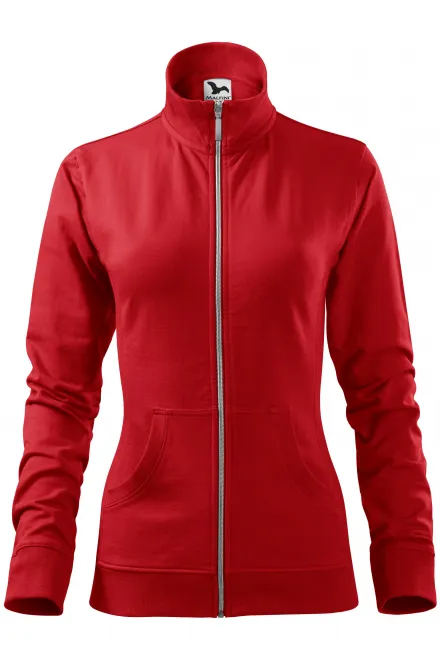 Sweat femme sans capuche - rouge, S