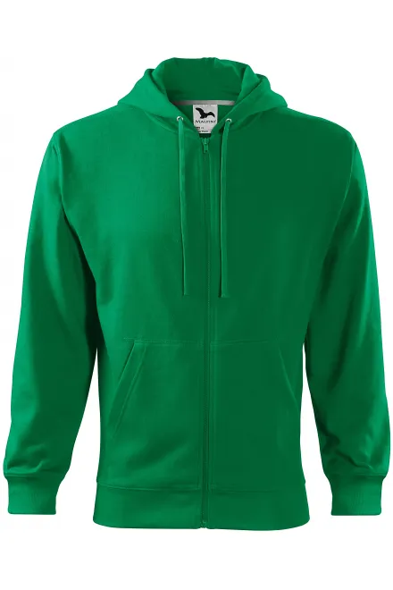 Sweat homme à capuche - herbe verte, 3XL