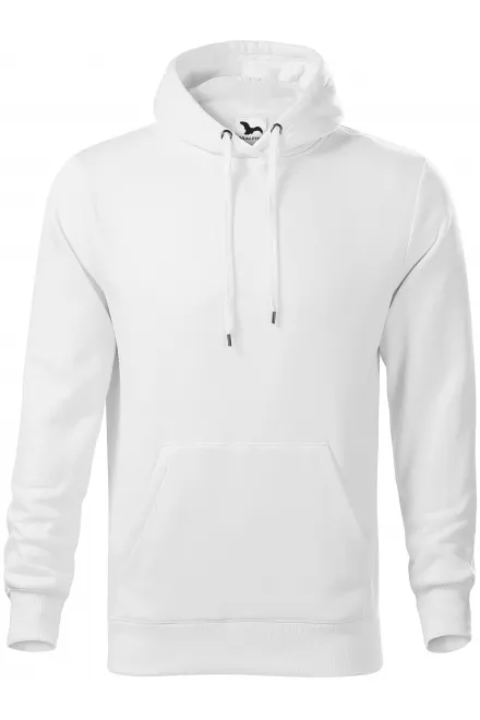 Sweat homme à capuche sans zip - blanche, S