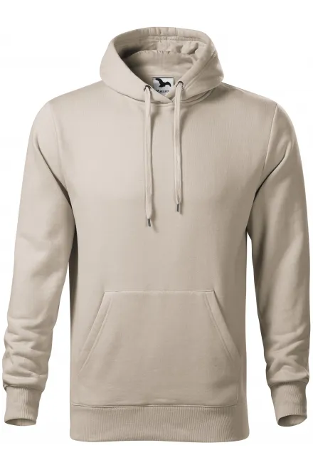 Sweat homme à capuche sans zip - gris glacé, S