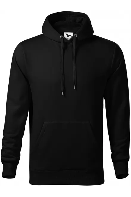 Sweat homme à capuche sans zip - noir, S