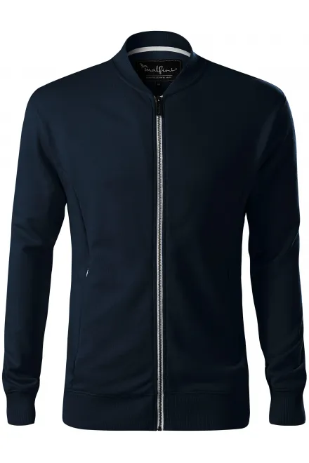 Sweat homme avec poches cachées - bleu foncé, XL