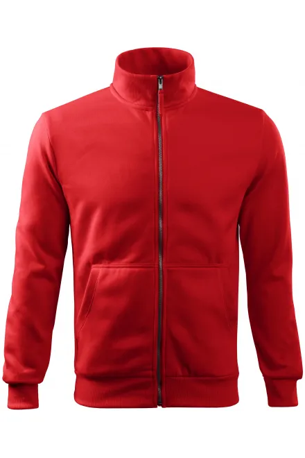 Sweat homme simple sans capuche - rouge, XL