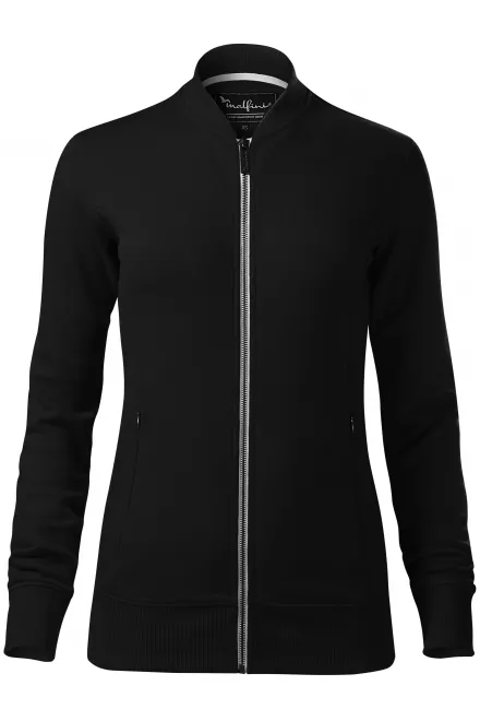 Sweat-shirt femme avec poches cachées - noir, L