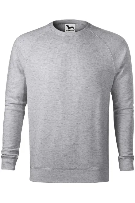 Sweat simple homme - marbre argenté, L