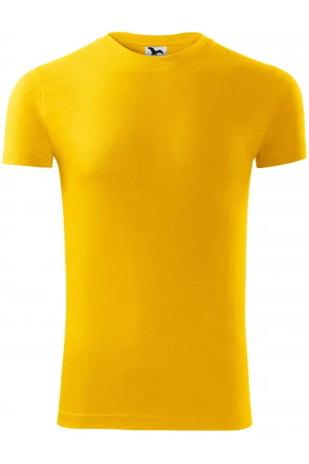 T-shirt à la mode pour hommes - jaune, 2XL