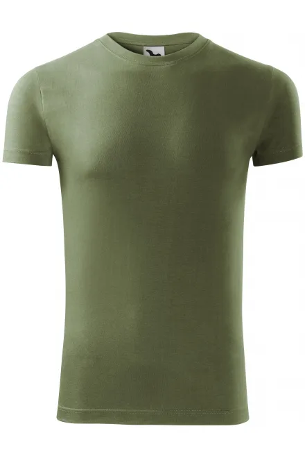T-shirt à la mode pour hommes - khaki, 2XL
